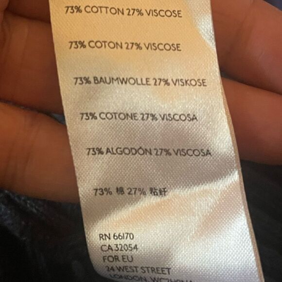 Free People Blue Cable Knit Long Maxi Sweater skirt Sz M - Picture 8 of 8